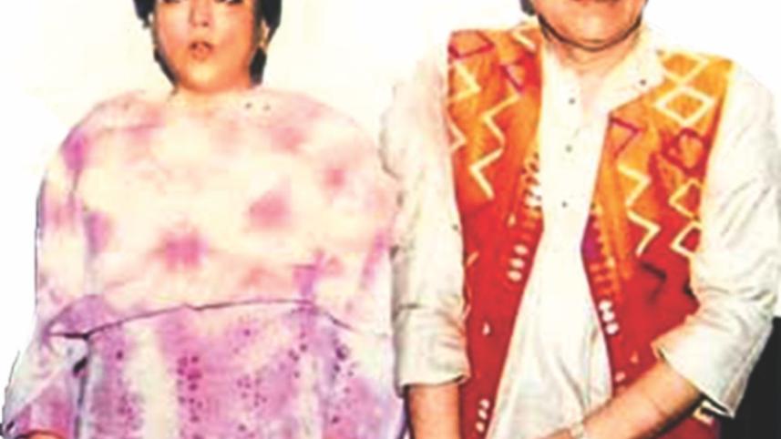 Kalpana Lajmi with Bhupen Hazarika