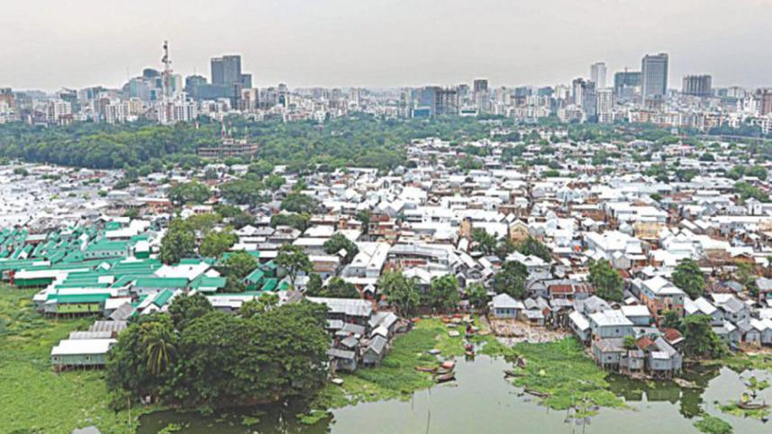 Over 6 lakh slum dwellers in Dhaka