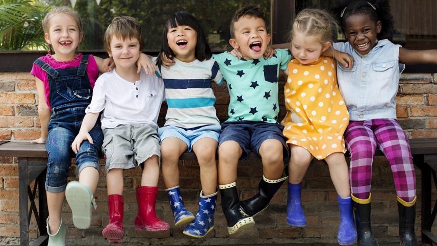 five years old children