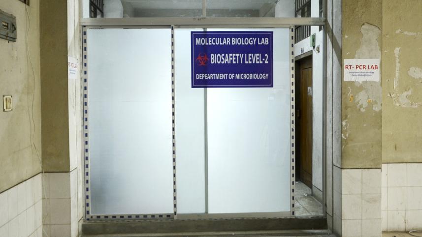 Coronavirus test in Khulna