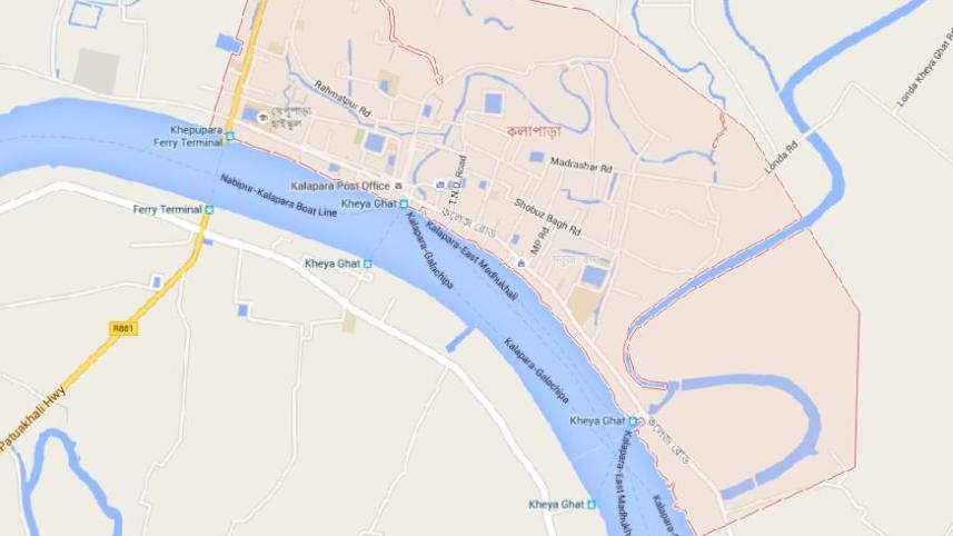Kolapara-Patuakhali-map