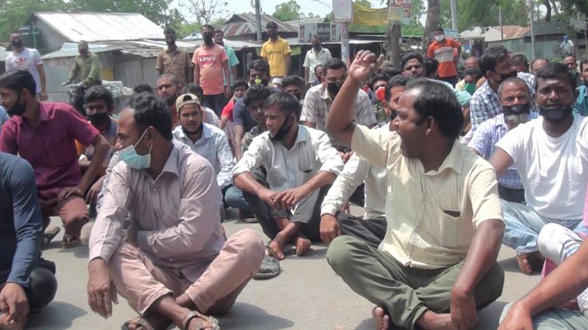 Lalmonirhat transport workers