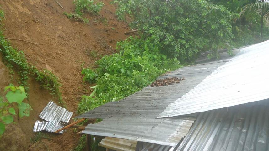 Landslide in Bandarban