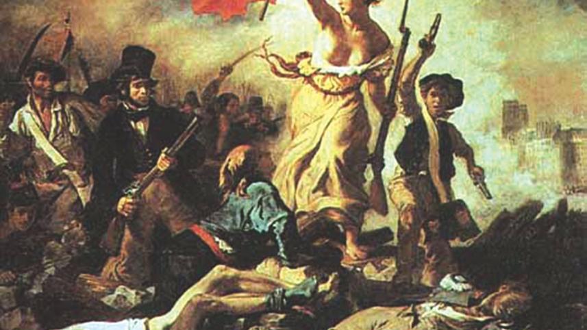Liberty leading the People by Eugène Delacroix