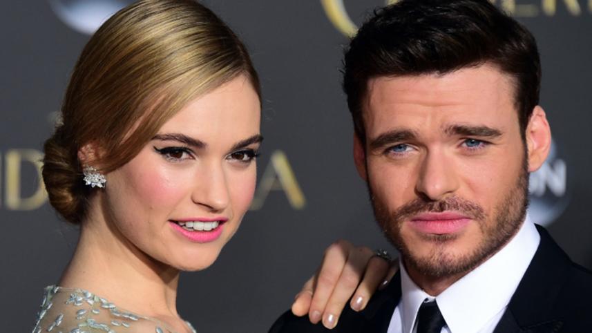 Lily James and Richard Madden