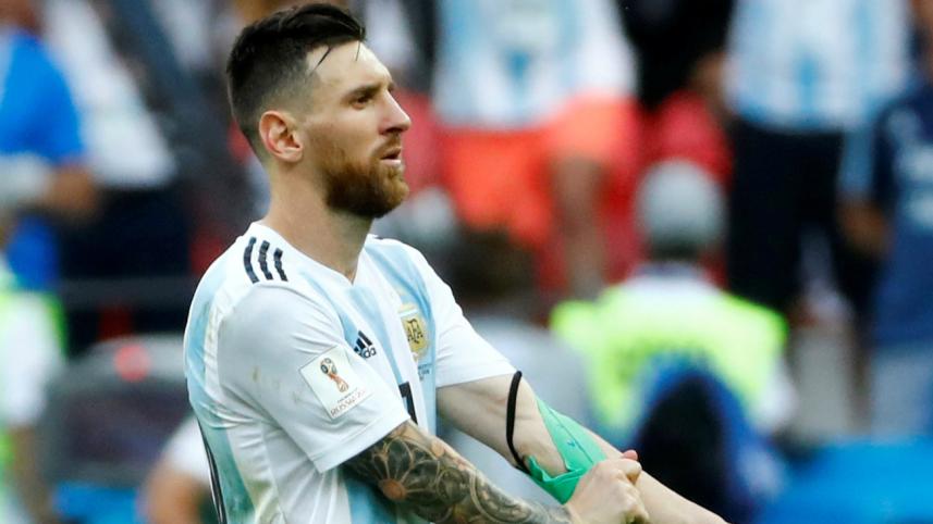 Argentina captain Lionel Messi