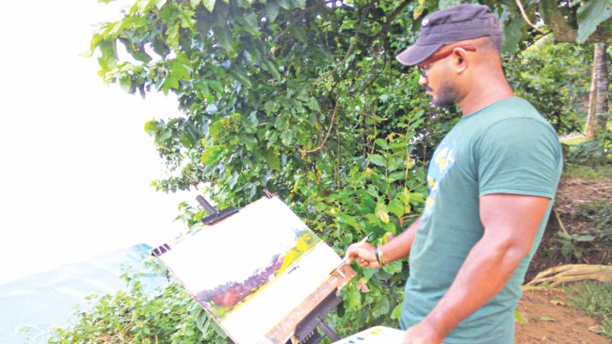 Lost in the beauty of nature