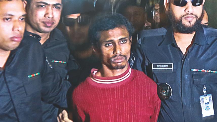 Dhaka University student rapist Majnu
