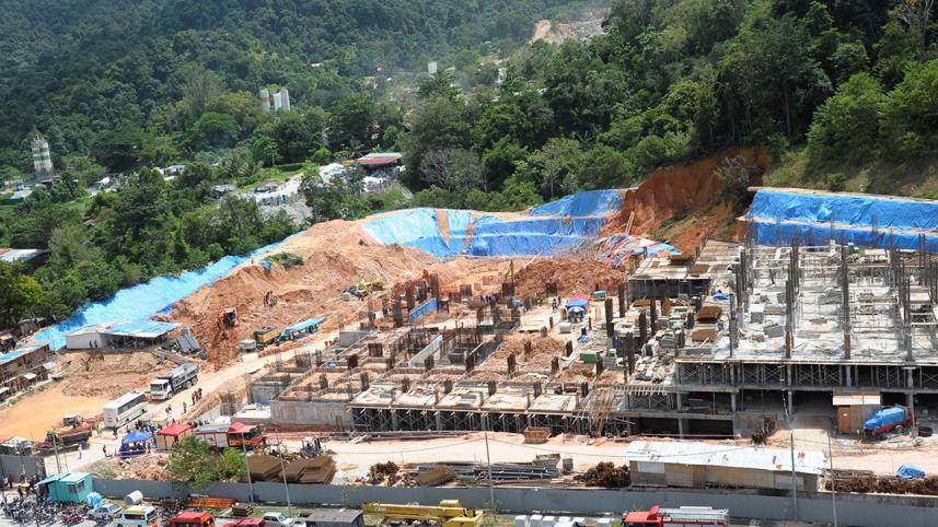 malaysia landslide