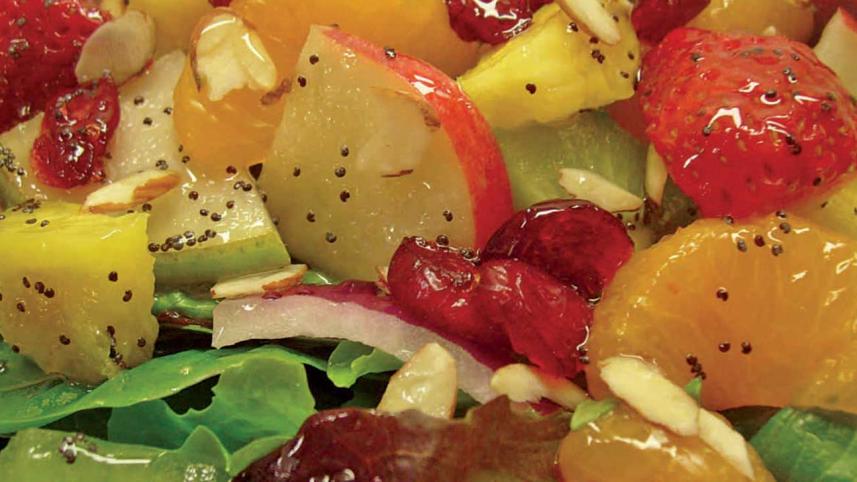 Chocolate mango smoothie