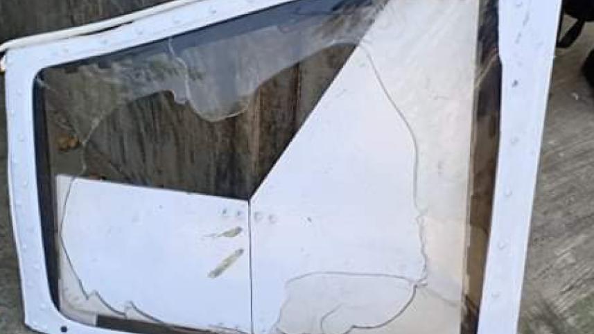 Manikganj helicopter's door