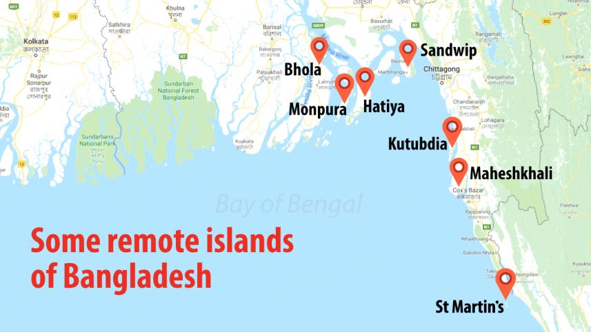 Island of Bangladesh