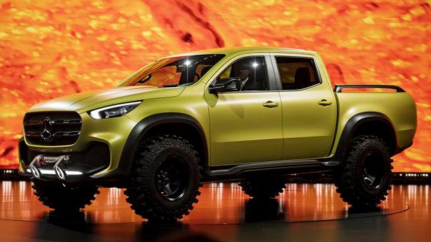 Mercedes-Benz, pick-up truck, German premium, car industry, business