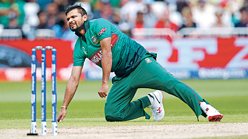 Bangladesh Skipper Mashrafe Mortaza in ICC Cricket World Cup 2019