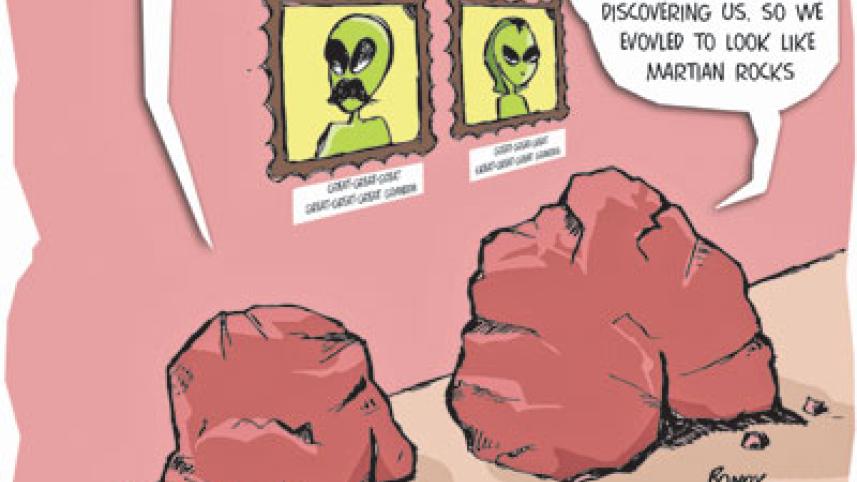 Martians don't want to be discovered by humans