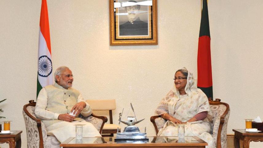 Narendra Modi-Sheikh Hasina