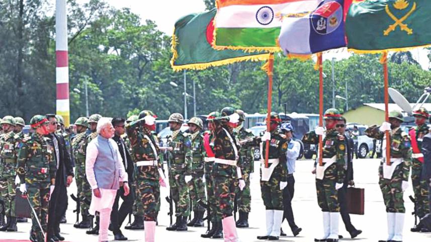 Modi's Dhaka Visit