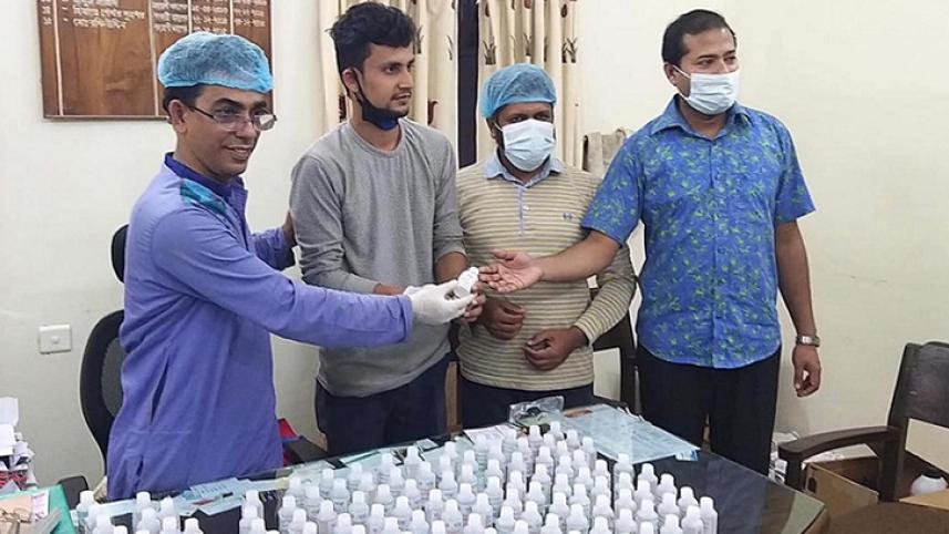 Moulvibazar Government College students