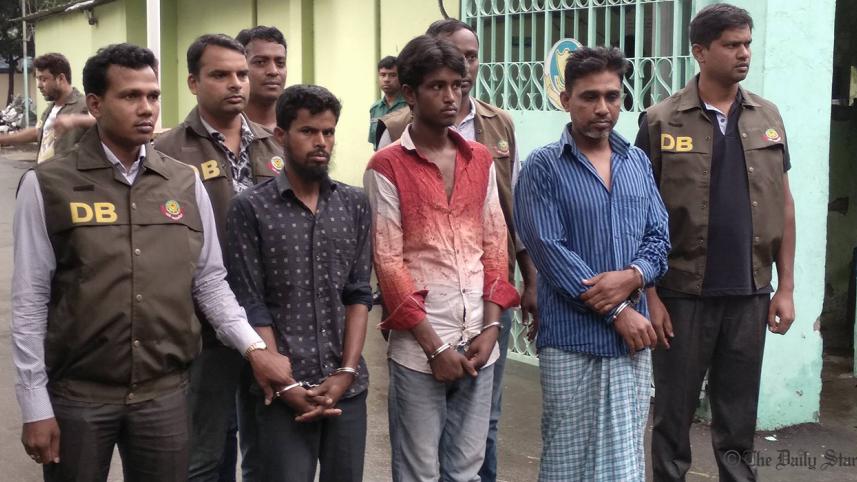 motorbike lifters arrested