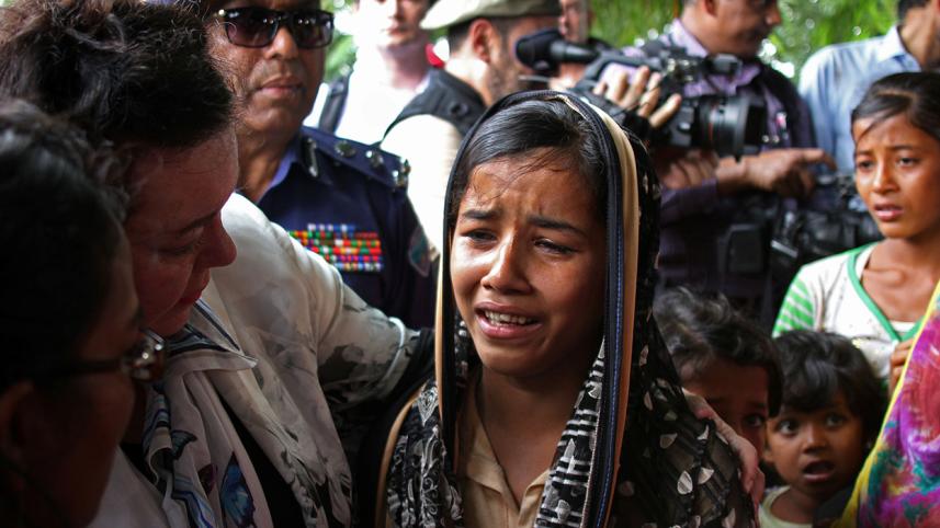 UN Ambassador meets Rohingya refugee