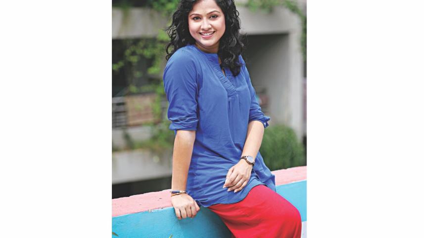 Bangladeshi television actress and dancer Nadia Ahmed