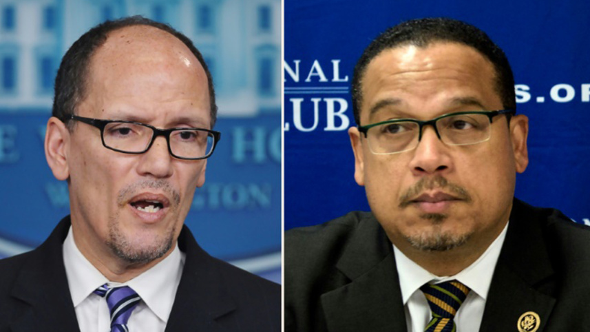 Tom Perez and Keith Ellison