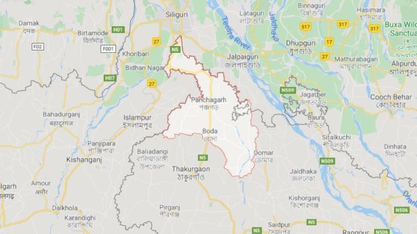 Panchagarh map