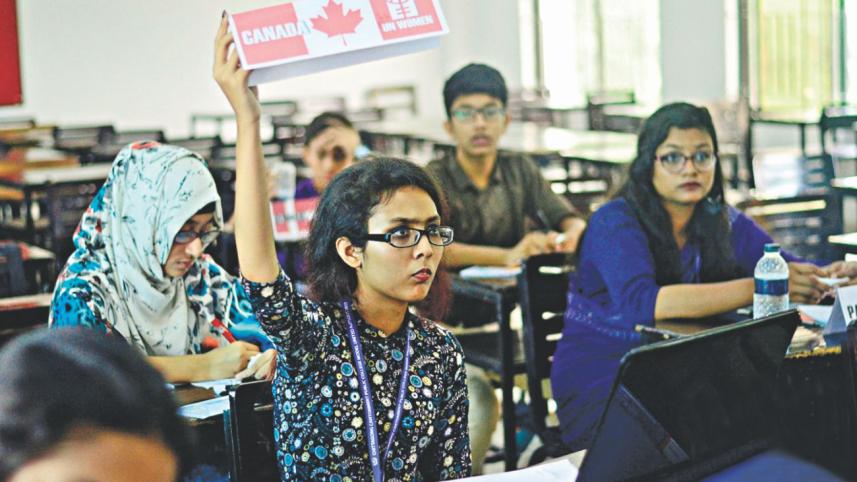 Pioneering school MUN in Chittagong
