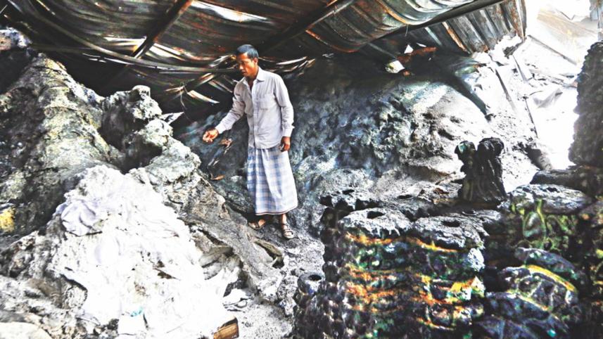 Dhaka Keraniganj fire victim died