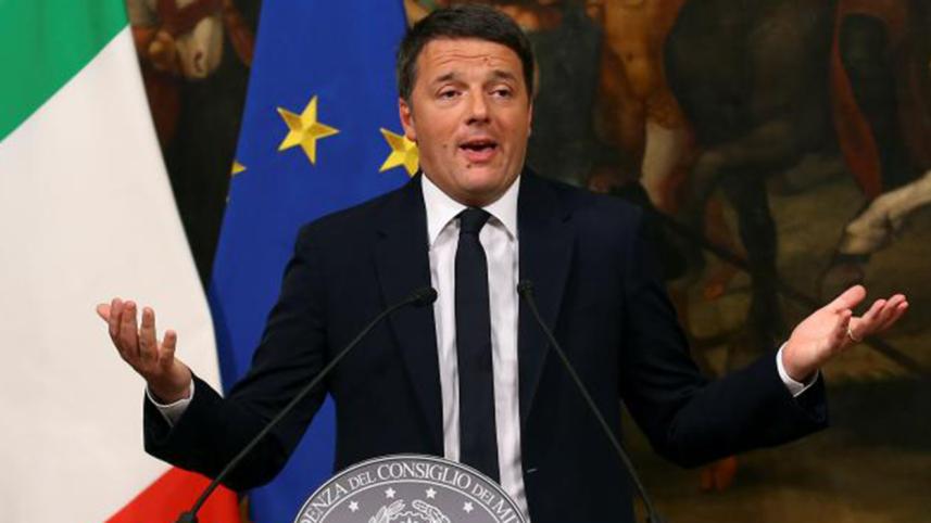 Italian Prime Minister Matteo Renzi