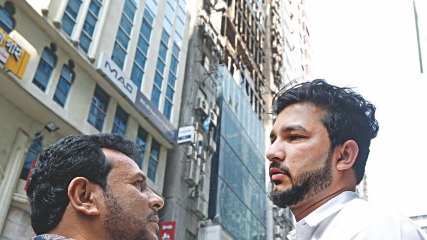 Banani fire survivor Hasnain Ahmed Ripon