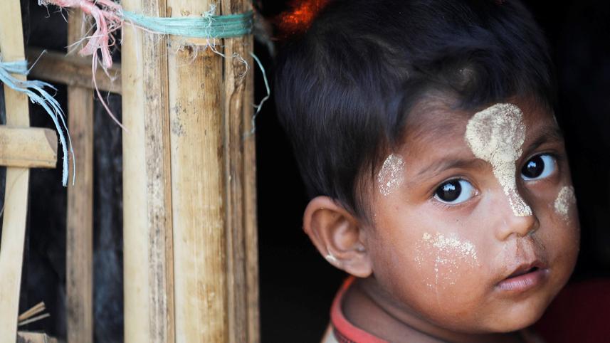 Rohingya Rakhine children
