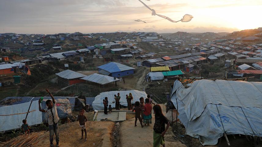 Rohingya Kutupalong refugee camp