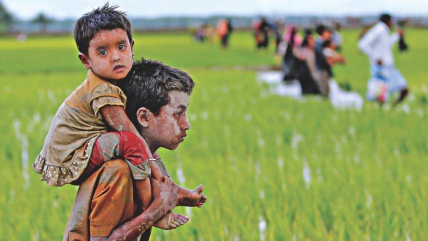 rohingya children