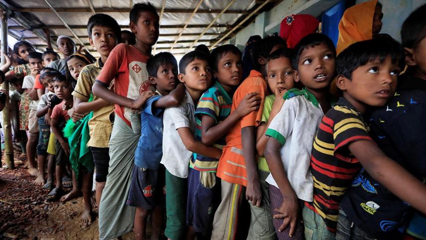 Rohingya children