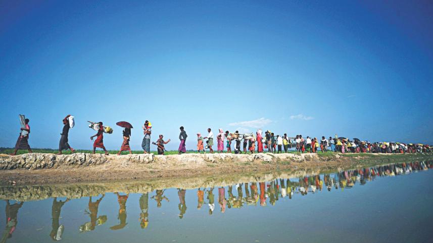 Rohingya influx continue... 