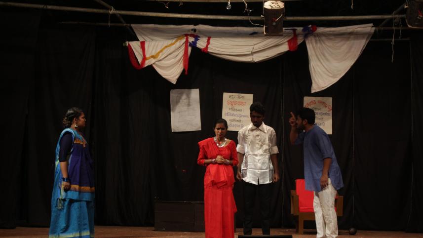 “Tiner Talwar” staged at JU