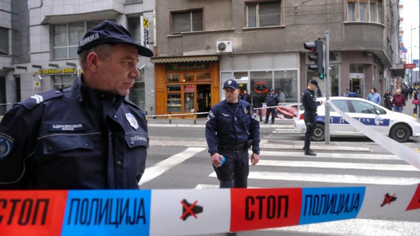 Serbia cafe shooting