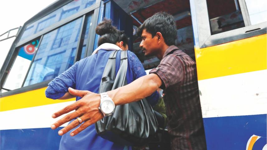 Sexual harassment on buses