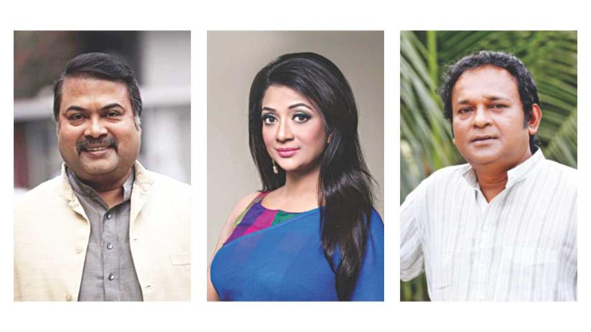 Shahidul Alam Sachchu, Tanvin Sweety and Azad Abul Kalam