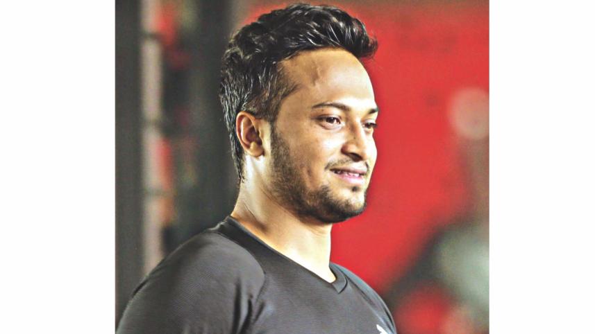 Bangladesh all-rounder Shakib Al Hasan