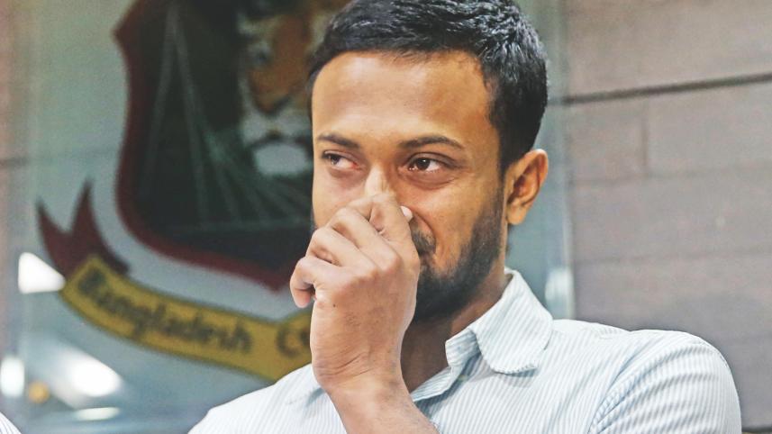 Ban on Shakib Al Hasan