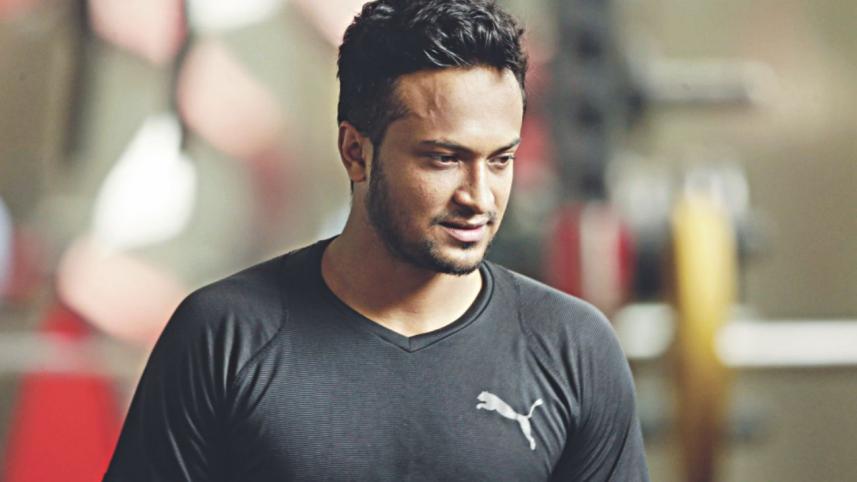 Shakib Al Hasan in Bangladesh vs India Final