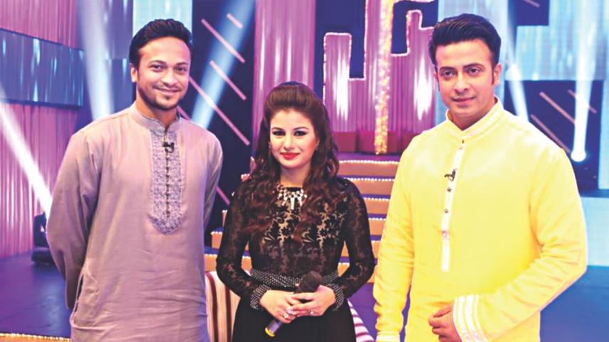 Shakib Al Hasan and Shakib Khan