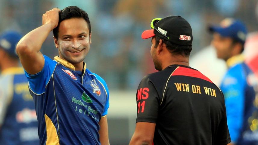 Dhaka Dynamites skipper Shakib Al Hasan