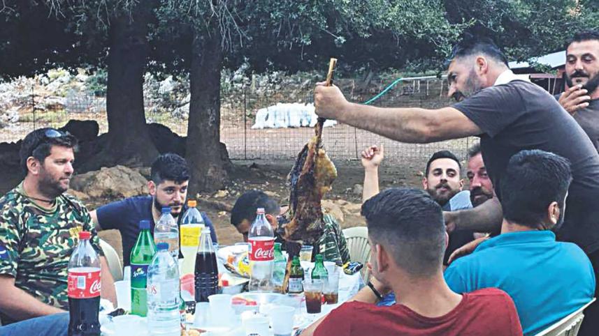Sheep Shearing or Kouraes in Crete