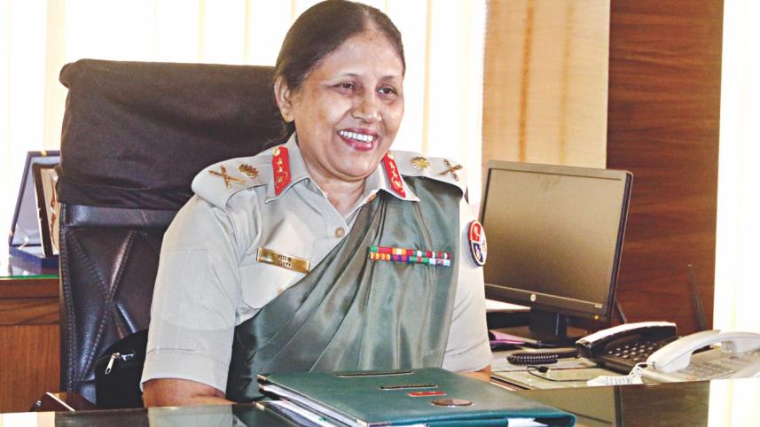 Bangladesh's first female major general Susane Giti