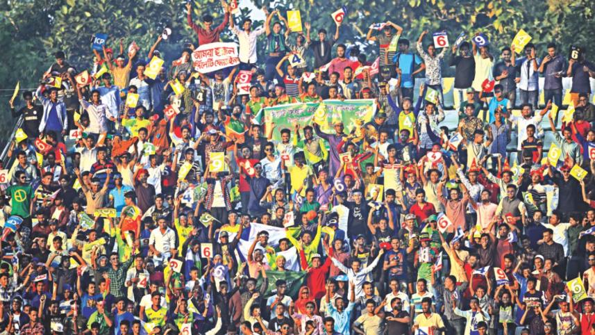 Sylhet Sixers fans