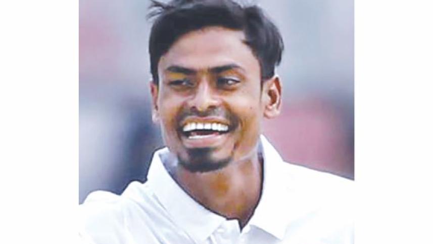 Bangladesh left-arm spinner Taijul Islam 