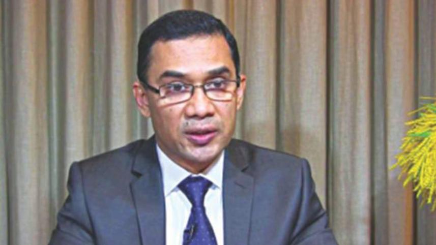 BNP Senior Vice Chairman Tarique Rahman